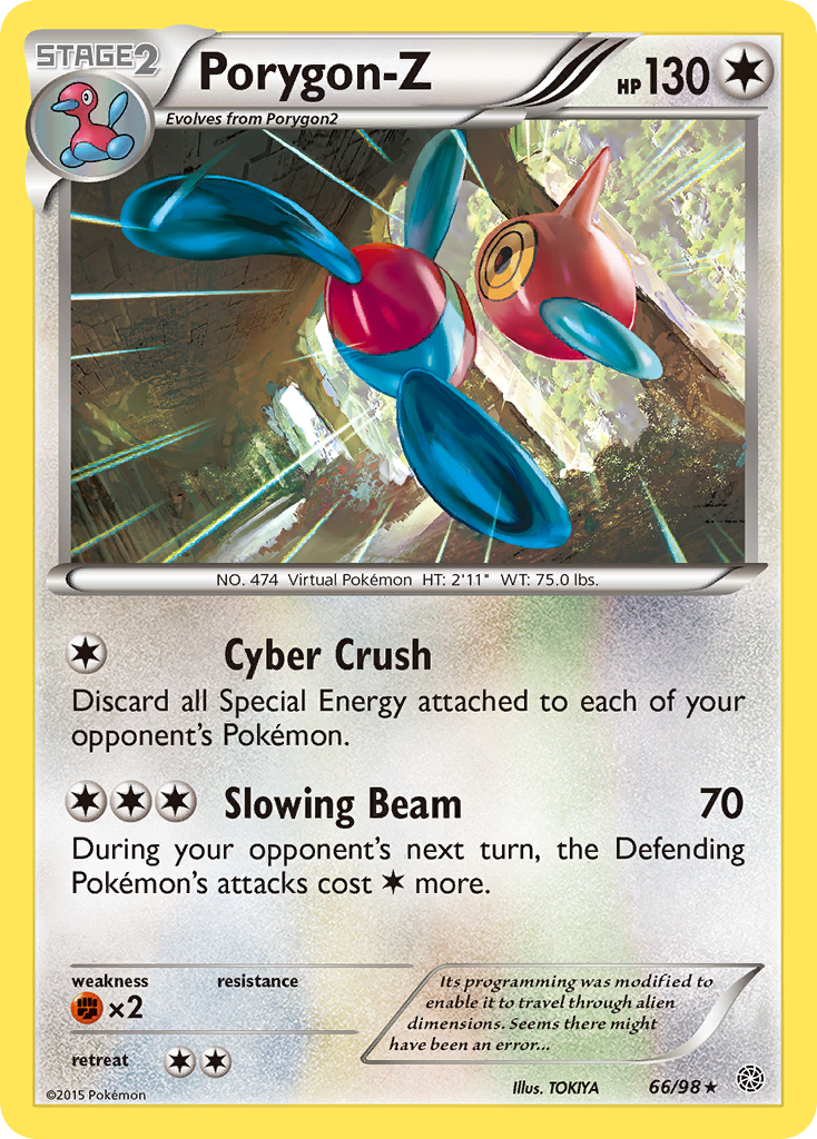 Porygon-Z (66/98) [XY: Ancient Origins] | Exor Games Summserside