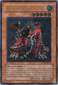 Armed Dragon LV5 (UTR) [SOD-EN014] Ultimate Rare | Exor Games Summserside