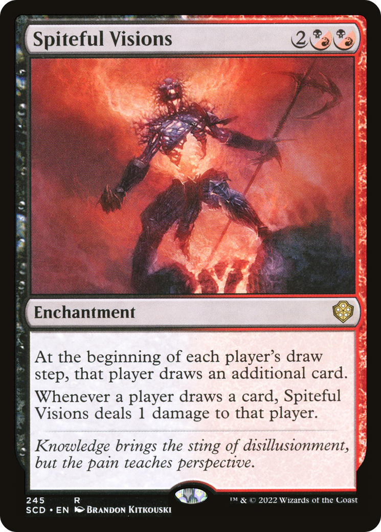 Spiteful Visions [Starter Commander Decks] | Exor Games Summserside