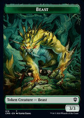 Beast (18) // Beast Token (19) [Commander Legends Tokens] | Exor Games Summserside