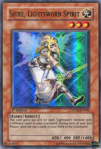 Shire, Lightsworn Spirit [SOVR-EN082] Super Rare | Exor Games Summserside