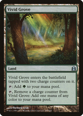 Vivid Grove [Commander 2011] | Exor Games Summserside