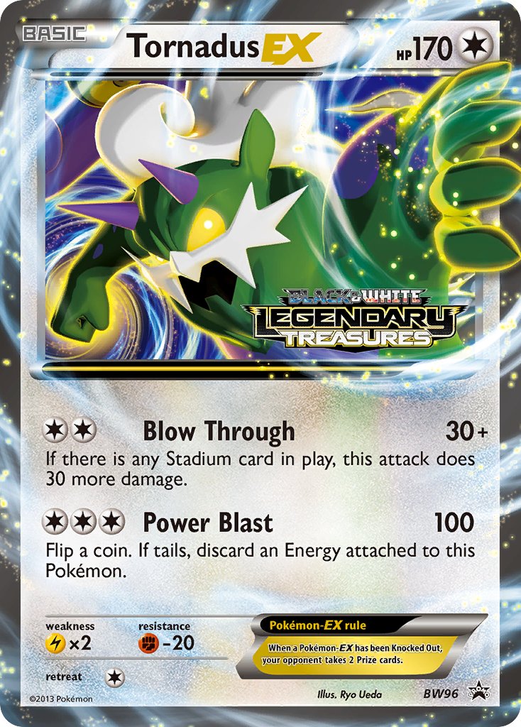 Tornadus EX (BW96) [Black & White: Black Star Promos] | Exor Games Summserside