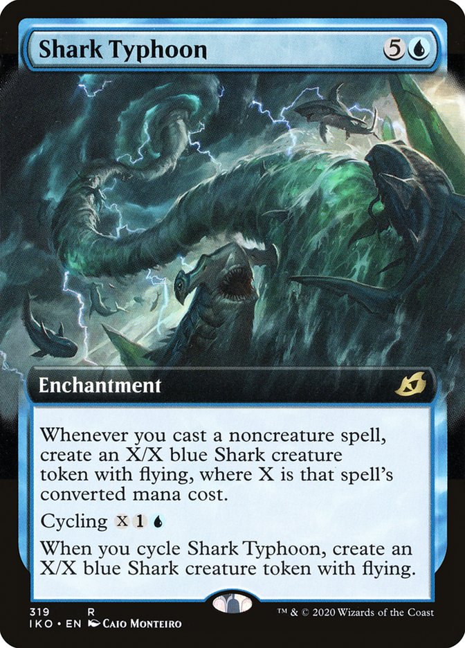 Shark Typhoon (Extended Art) [Ikoria: Lair of Behemoths] | Exor Games Summserside