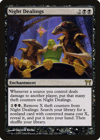 Night Dealings [Champions of Kamigawa] | Exor Games Summserside