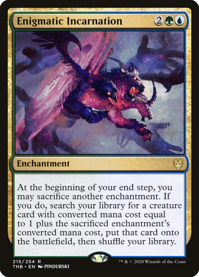 Enigmatic Incarnation (Promo Pack) [Theros Beyond Death Promos] | Exor Games Summserside