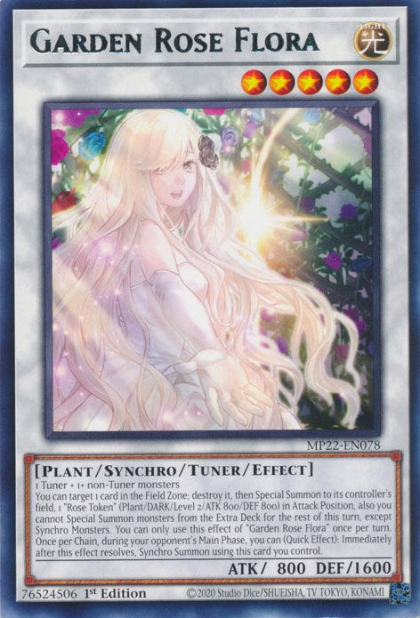 Garden Rose Flora [MP22-EN078] Rare | Exor Games Summserside