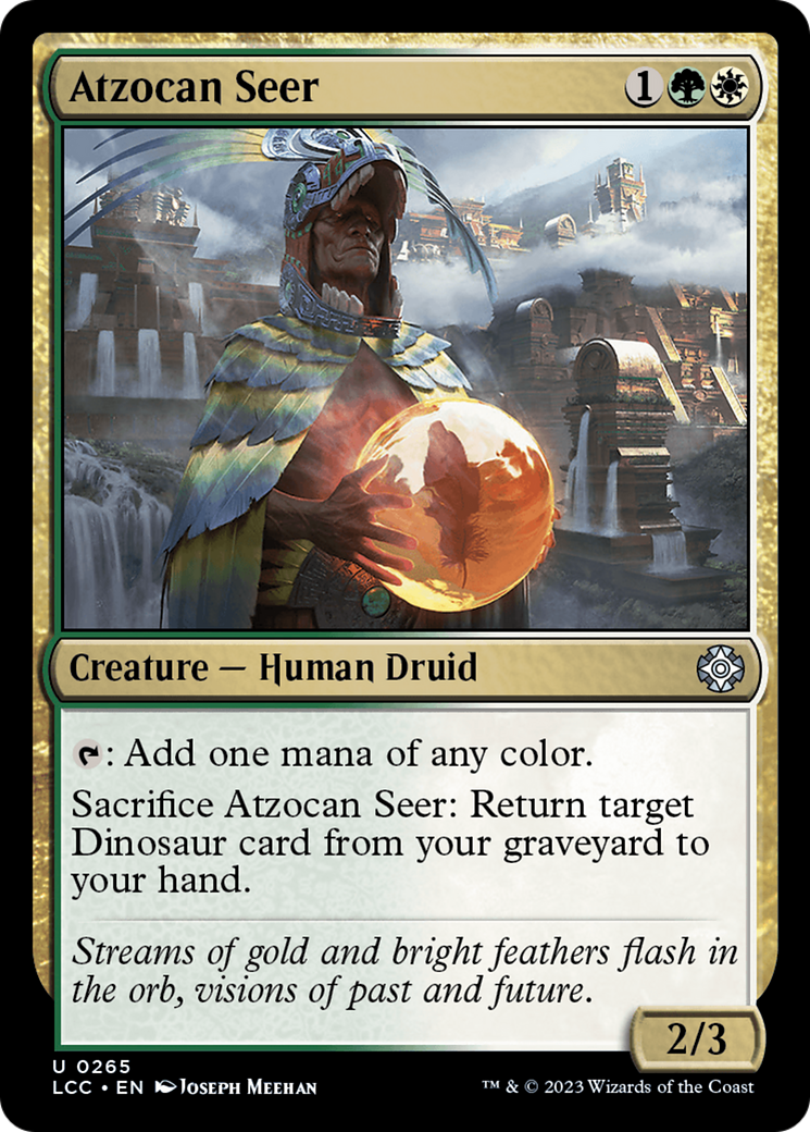 Atzocan Seer [The Lost Caverns of Ixalan Commander] | Exor Games Summserside