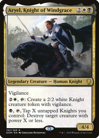 Aryel, Knight of Windgrace [Dominaria] | Exor Games Summserside