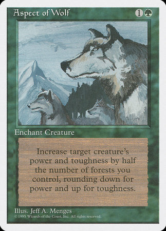 Aspect of Wolf [Fourth Edition] | Exor Games Summserside