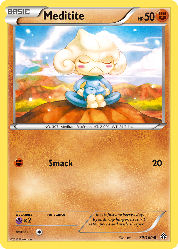 Meditite (79/160) [XY: Primal Clash] | Exor Games Summserside