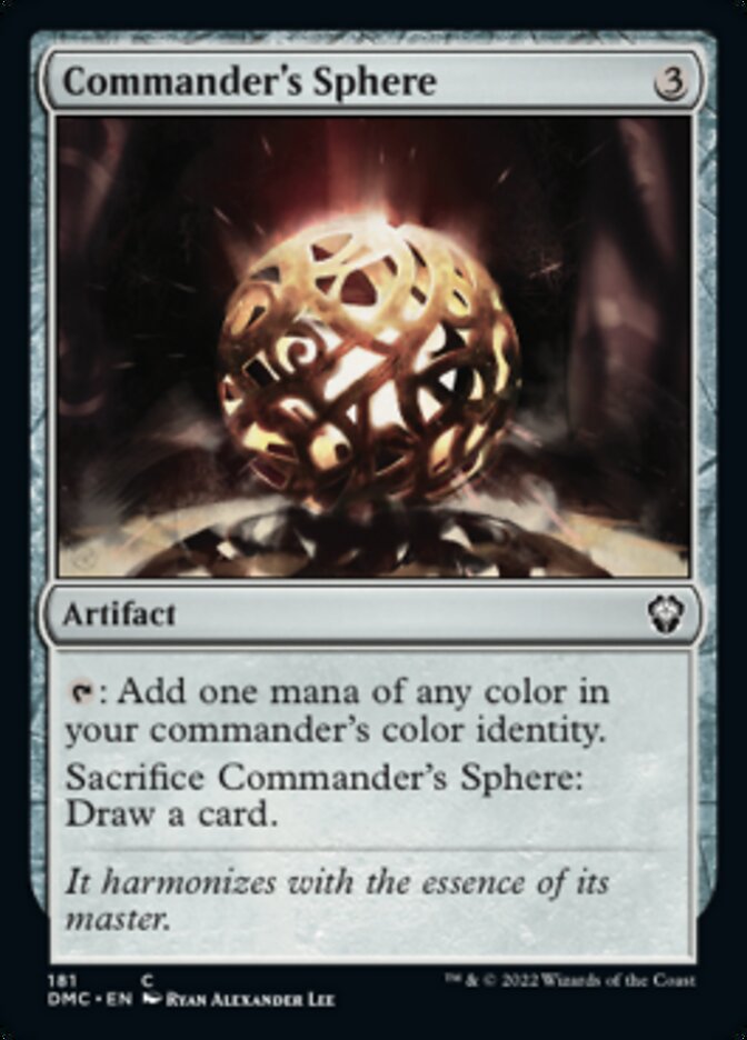 Commander's Sphere [Dominaria United Commander] | Exor Games Summserside