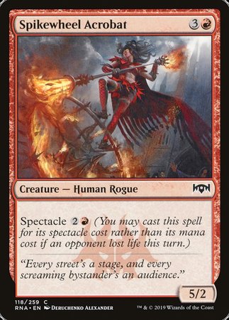 Spikewheel Acrobat [Ravnica Allegiance] | Exor Games Summserside