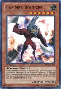 Hammer Bounzer [GAOV-EN009] Super Rare | Exor Games Summserside