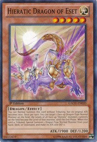 Hieratic Dragon of Eset [GAOV-EN020] Common | Exor Games Summserside