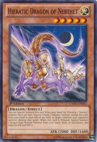 Hieratic Dragon of Nebthet [GAOV-EN021] Common | Exor Games Summserside