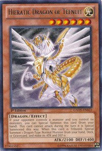 Hieratic Dragon of Tefnuit [GAOV-EN022] Rare | Exor Games Summserside