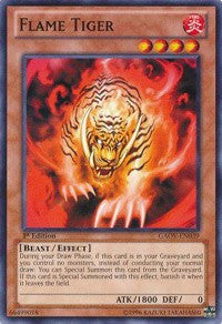 Flame Tiger [GAOV-EN039] Common | Exor Games Summserside