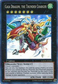 Gaia Dragon, the Thunder Charger [GAOV-EN046] Super Rare | Exor Games Summserside