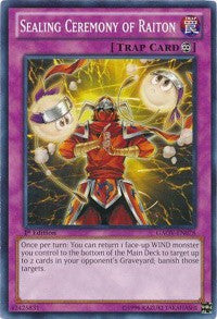 Sealing Ceremony of Raiton [GAOV-EN078] Common | Exor Games Summserside