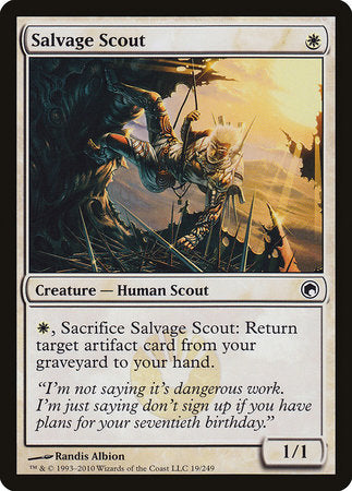 Salvage Scout [Scars of Mirrodin] | Exor Games Summserside