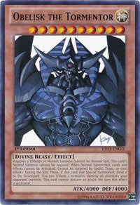 Obelisk the Tormentor [BP01-EN021] Rare | Exor Games Summserside