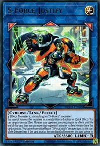 S-Force Justify [BLVO-EN048] Ultra Rare | Exor Games Summserside