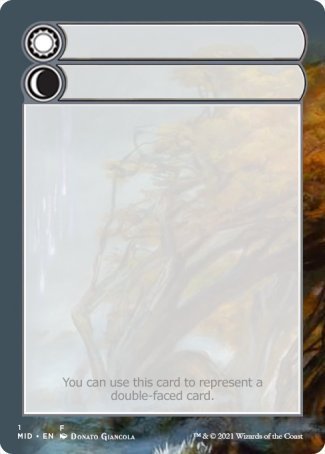 Helper Card (1/9) [Innistrad: Midnight Hunt Tokens] | Exor Games Summserside