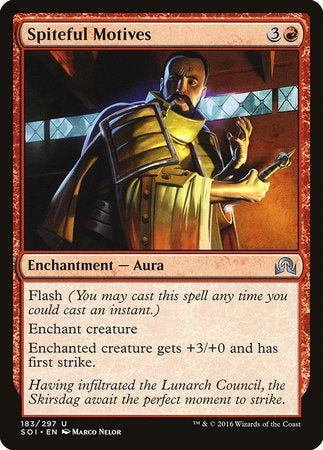 Spiteful Motives [Shadows over Innistrad] | Exor Games Summserside