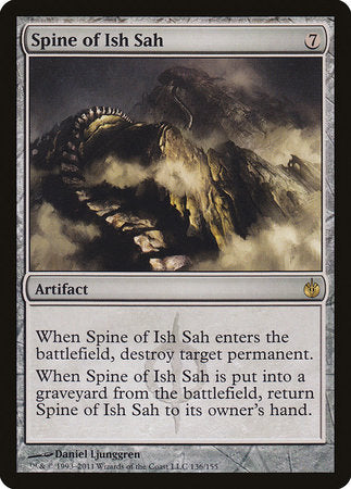 Spine of Ish Sah [Mirrodin Besieged] | Exor Games Summserside