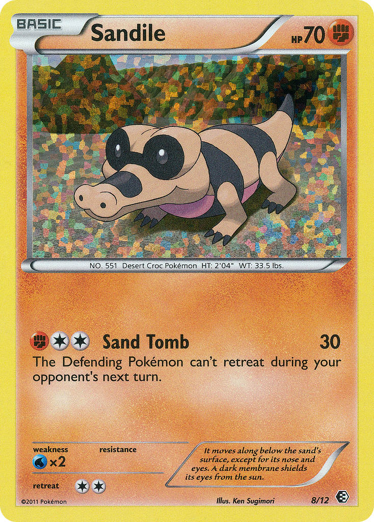 Sandile (8/12) [McDonald's Promos: 2011 Collection] | Exor Games Summserside