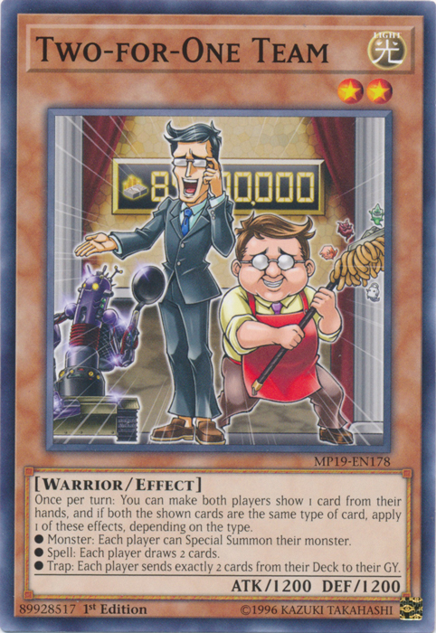 Two-for-One Team [MP19-EN178] Common | Exor Games Summserside