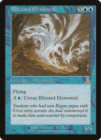 Blizzard Elemental [Urza's Destiny] | Exor Games Summserside