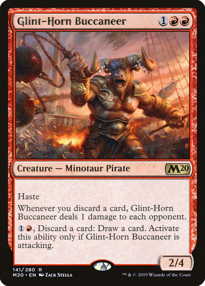 Glint-Horn Buccaneer [Core Set 2020] | Exor Games Summserside