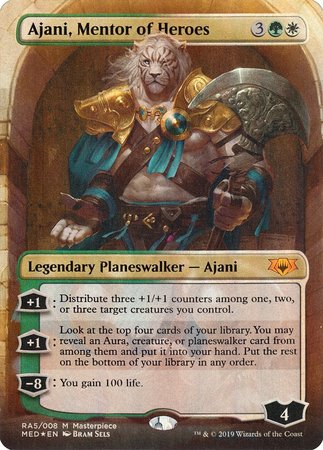 Ajani, Mentor of Heroes [Mythic Edition] | Exor Games Summserside