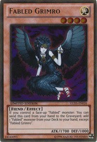 Fabled Grimro [GLD5-EN026] Gold Rare | Exor Games Summserside