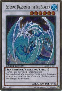 Brionac, Dragon of the Ice Barrier [GLD5-EN031] Gold Rare | Exor Games Summserside