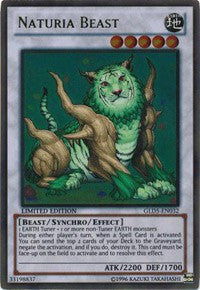 Naturia Beast [GLD5-EN032] Gold Rare | Exor Games Summserside