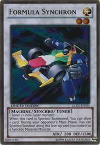 Formula Synchron [GLD5-EN034] Gold Rare | Exor Games Summserside