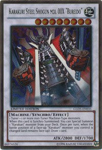 Karakuri Steel Shogun mdl 00X Bureido [GLD5-EN035] Gold Rare | Exor Games Summserside