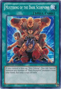 Mustering of the Dark Scorpions [GLD5-EN042] Common | Exor Games Summserside