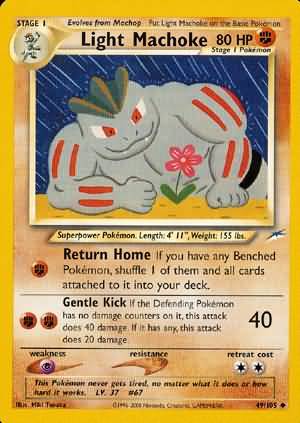 Light Machoke (49/105) [Neo Destiny Unlimited] | Exor Games Summserside