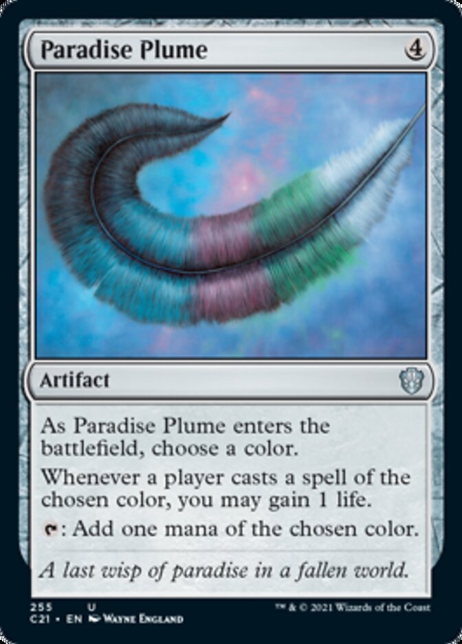 Paradise Plume [Commander 2021] | Exor Games Summserside