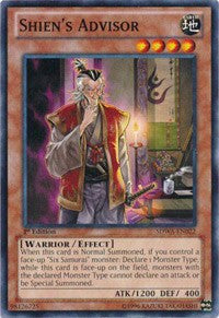 Shien's Advisor [SDWA-EN022] Common | Exor Games Summserside