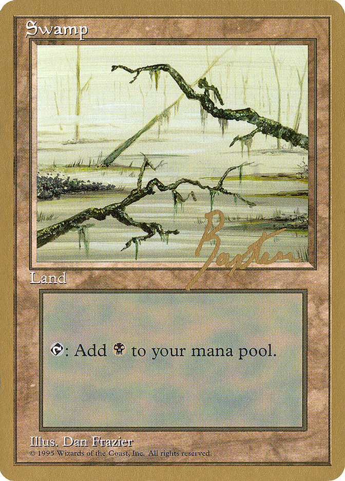 Swamp (gb371) (George Baxter) [Pro Tour Collector Set] | Exor Games Summserside