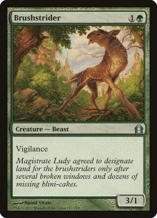 Brushstrider [Return to Ravnica] | Exor Games Summserside