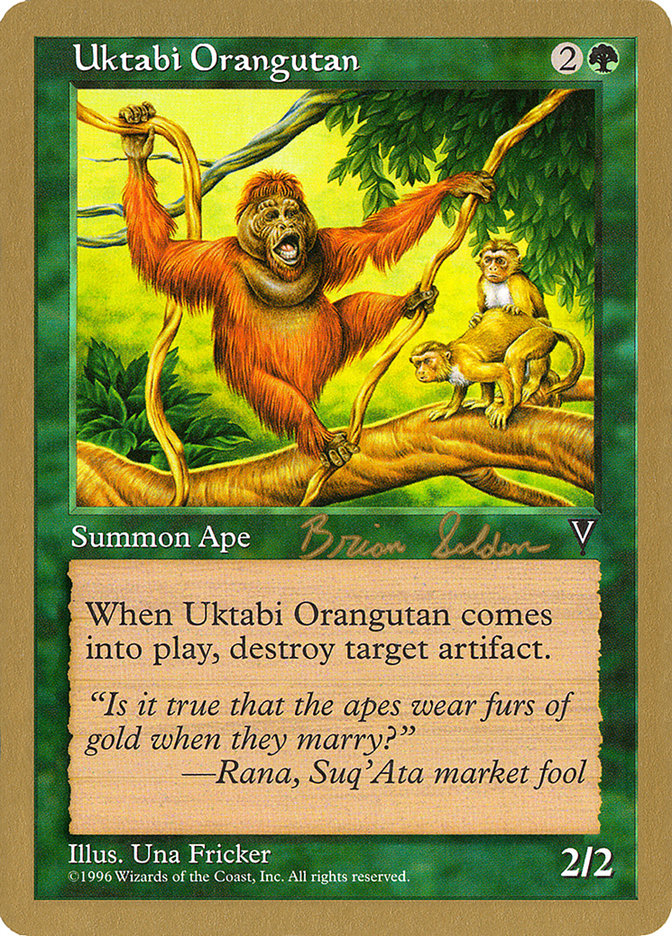 Uktabi Orangutan (Brian Selden) [World Championship Decks 1998] | Exor Games Summserside