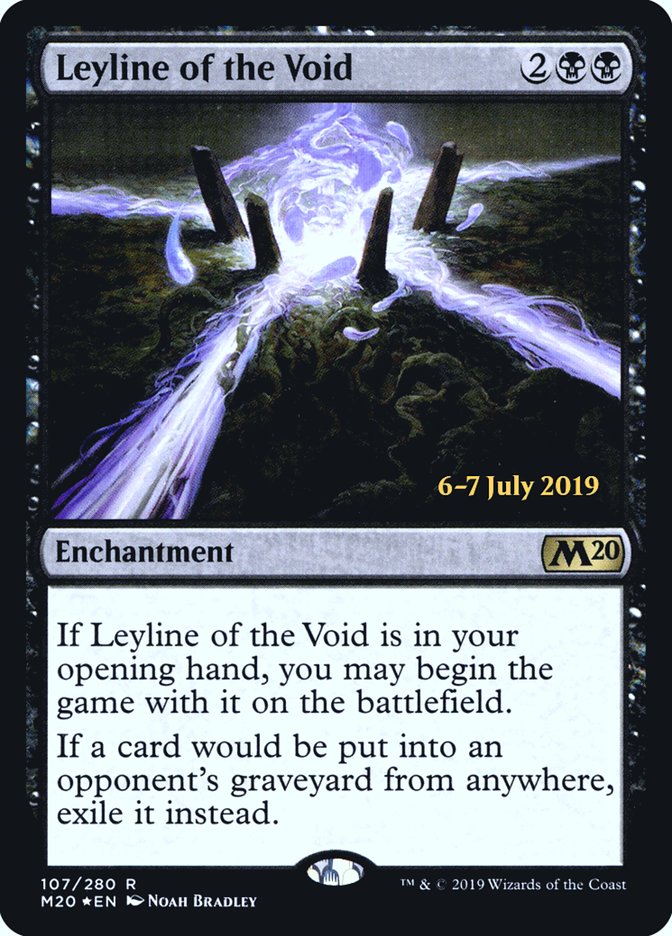 Leyline of the Void  [Core Set 2020 Prerelease Promos] | Exor Games Summserside