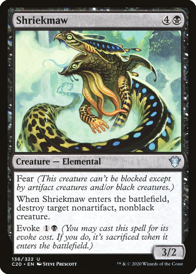 Shriekmaw [Commander 2020] | Exor Games Summserside