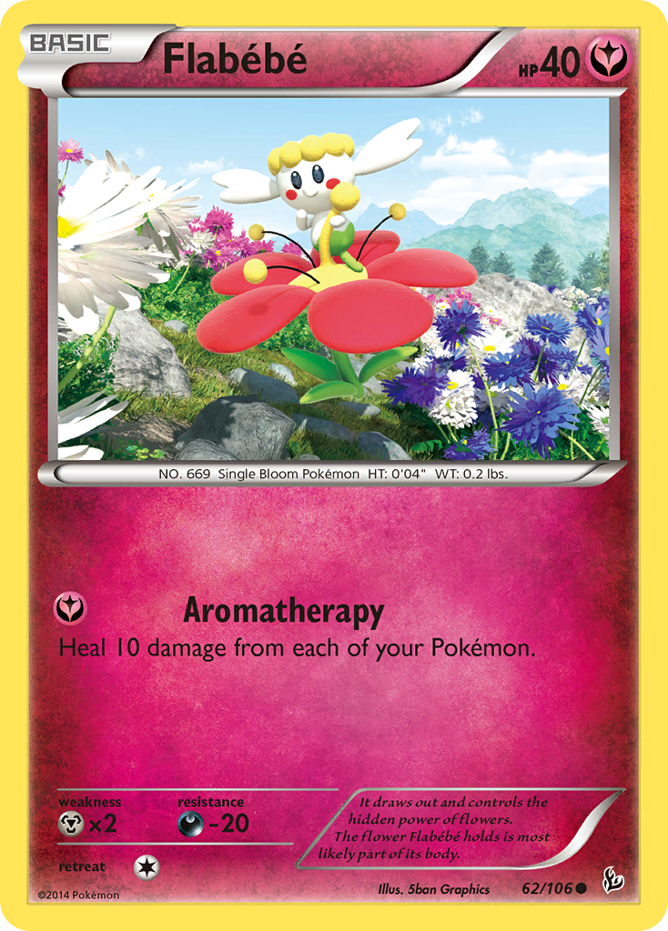 Flabebe (62/106) [XY: Flashfire] | Exor Games Summserside